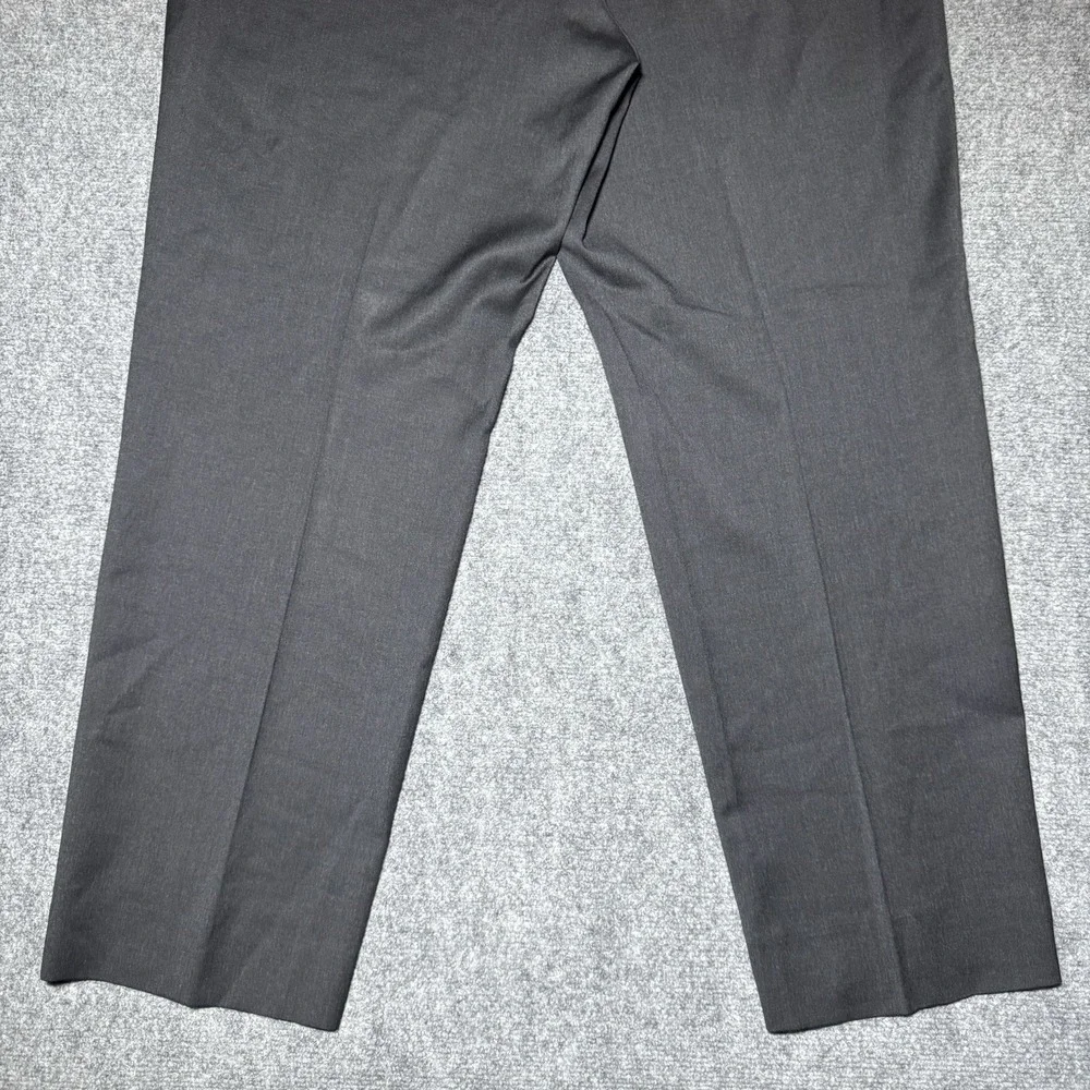 Brooks Brothers 1818 Madison Fit Reda Flexo Merino Wool Dress Pants 36x28 Black